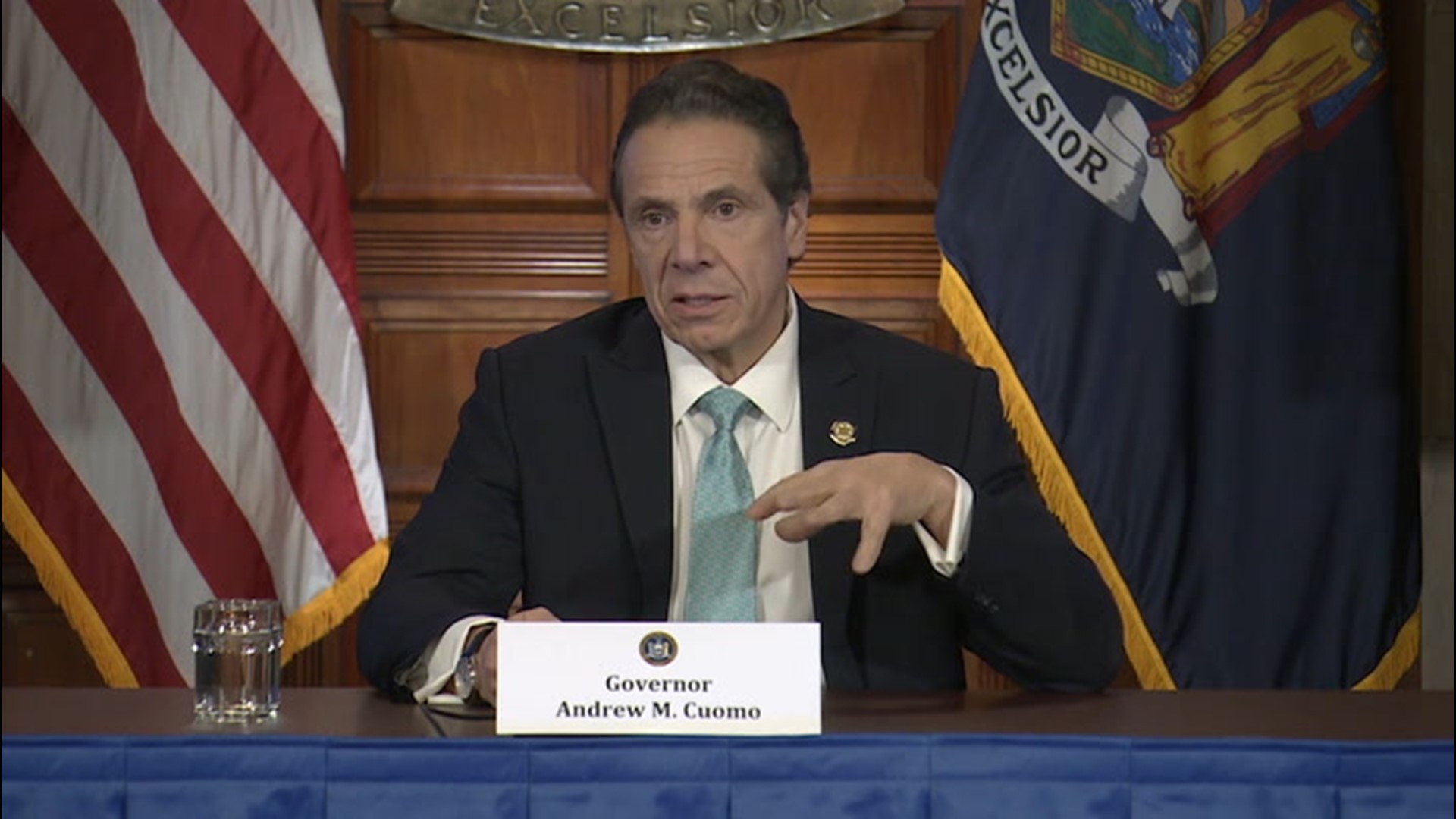 New York Governor Andrew Cuomo explains what he believes would be the best method of stopping the spread of the coronavirus in the United States.