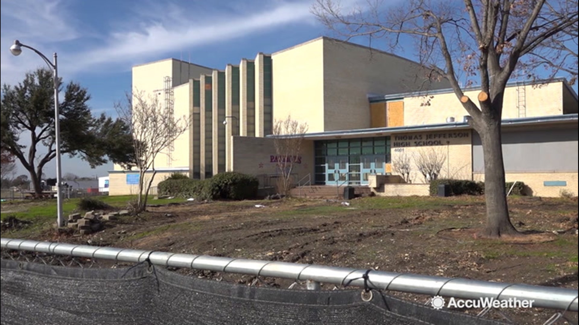 School leaders are scrambling to repair three schools damaged by October tornadoes in North Texas. AccuWeather's Bill Wadell talked with teachers who are focusing on the silver lining from the devastating storms.