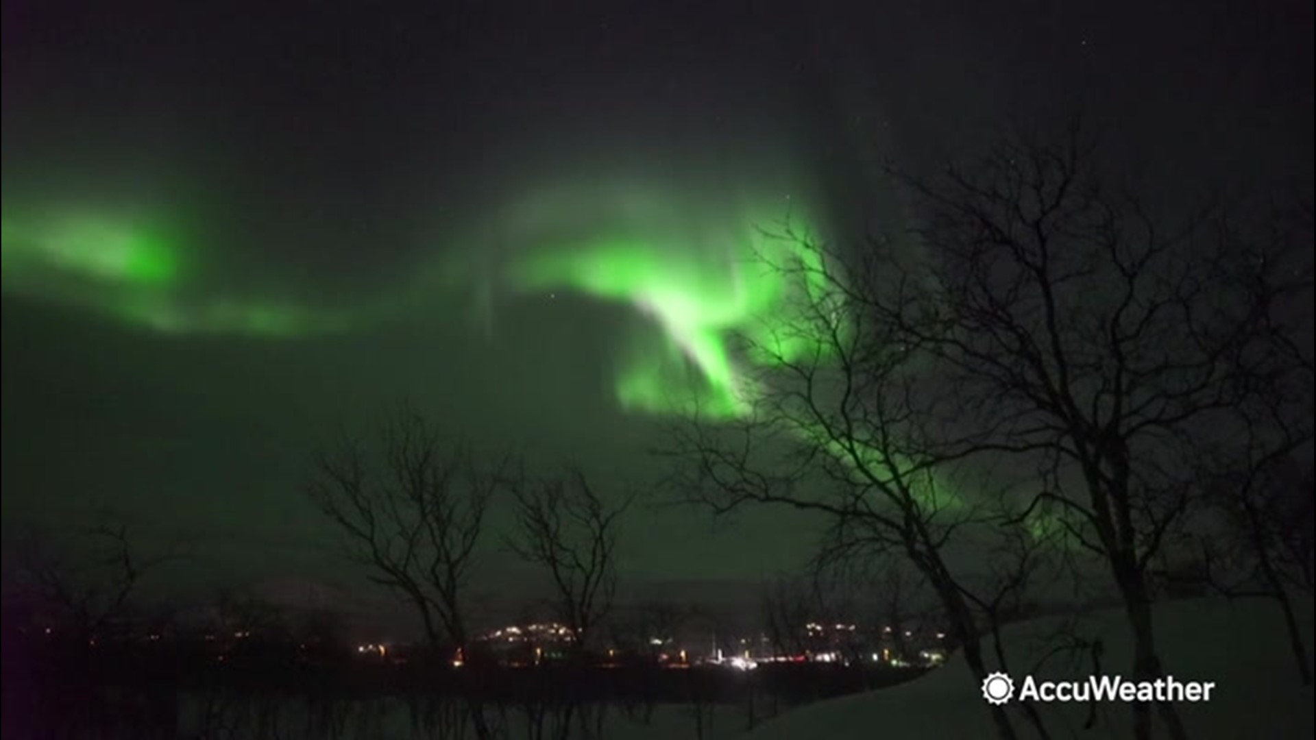 Polar lights are in full swing this winter. Areas like Finland are experiencing vivid colors in their skies. Auroras like these are primarily caused by solar wind.