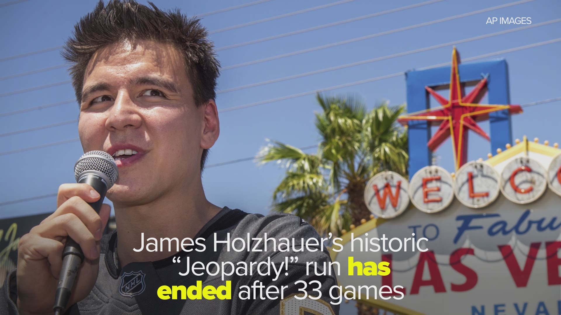 James Holzhauer's remarkable run on 'Jeopardy!' has come to an end.