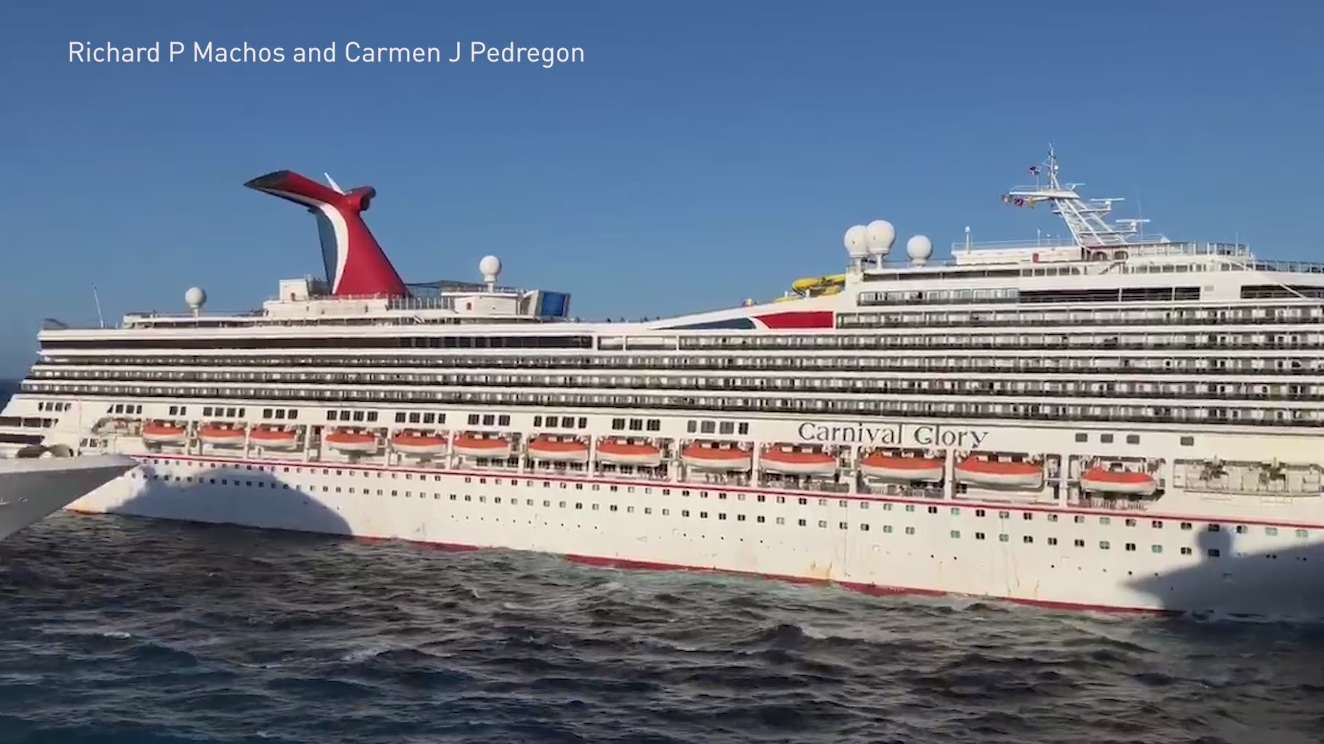 Carnival Cruise Line is assessing damage to two of its ships that collided Friday morning in Cozumel, Mexico. (Video: Richard P Machos and Carmen J Pedregon)