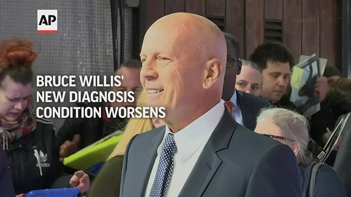 Bruce Willis has frontotemporal dementia, condition worsens
