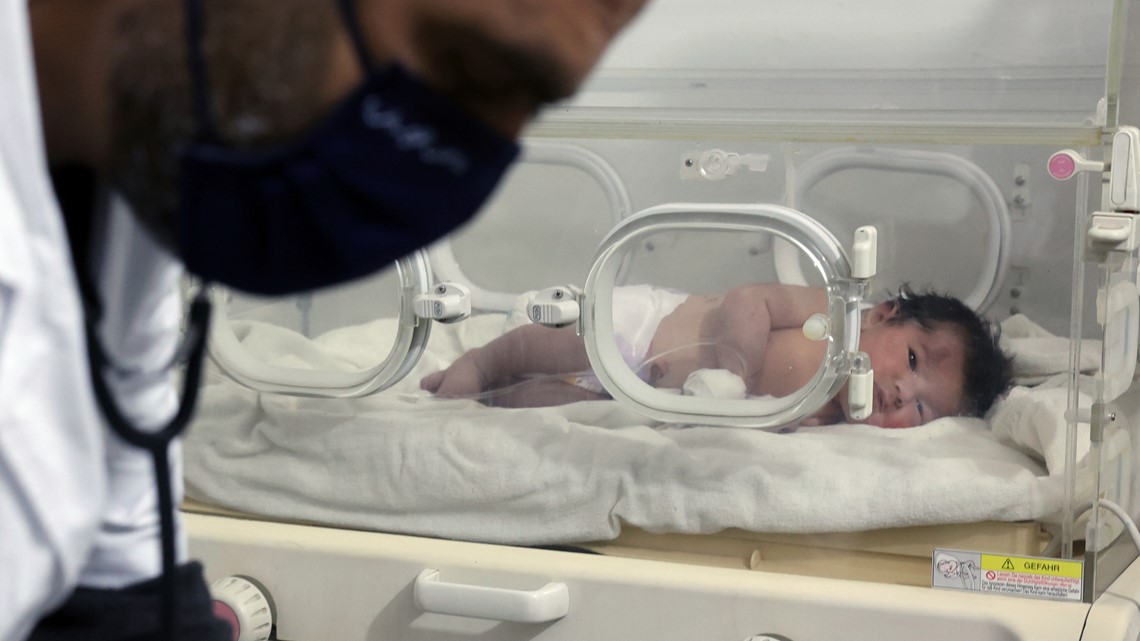 Newborn rescued from earthquake rubble in Syria - Vimarsana News
