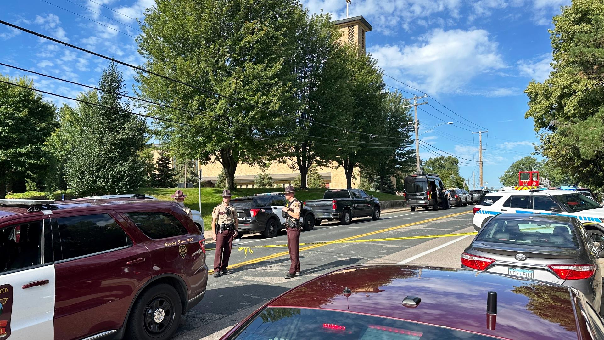 Officials say there is no longer a threat to the public and that the suspect is dead.