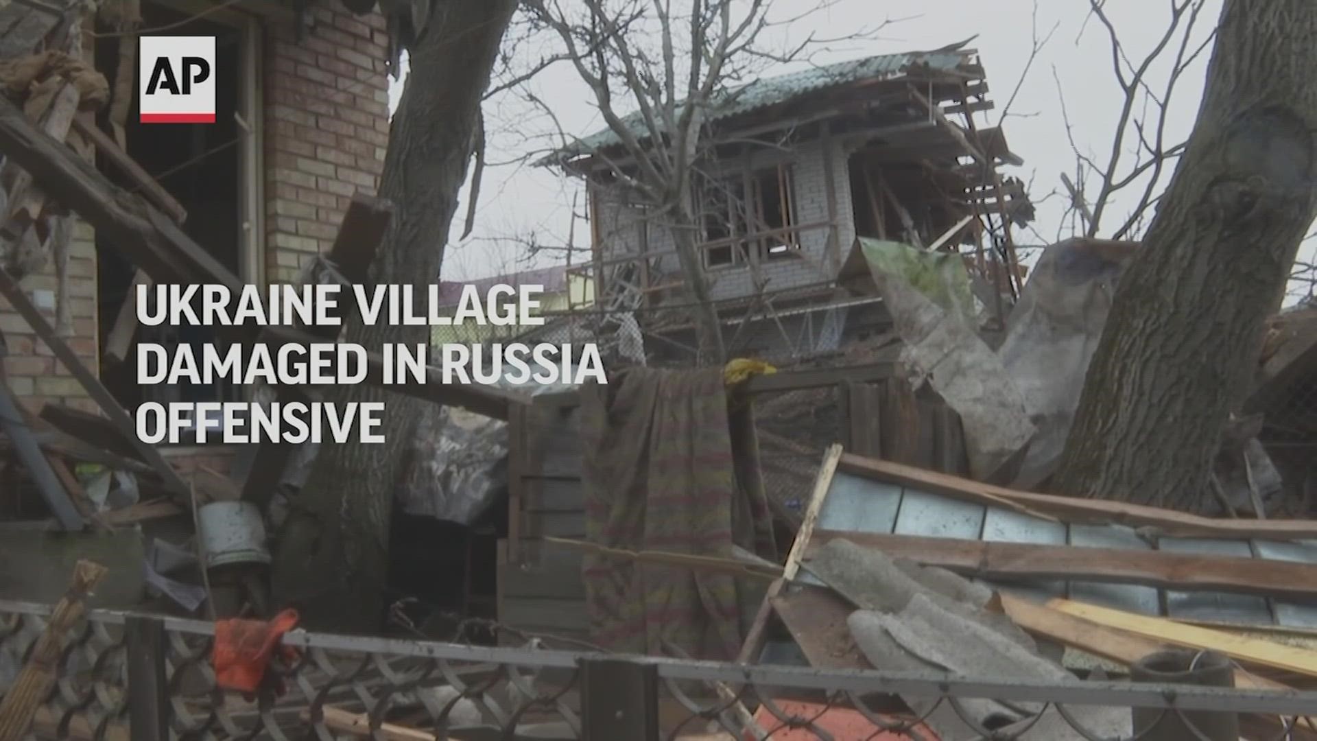 Gorenka, a small village on the outskirts of Ukraine's capital, has been left shellshocked after being caught up in Russia's assault on Kyiv.