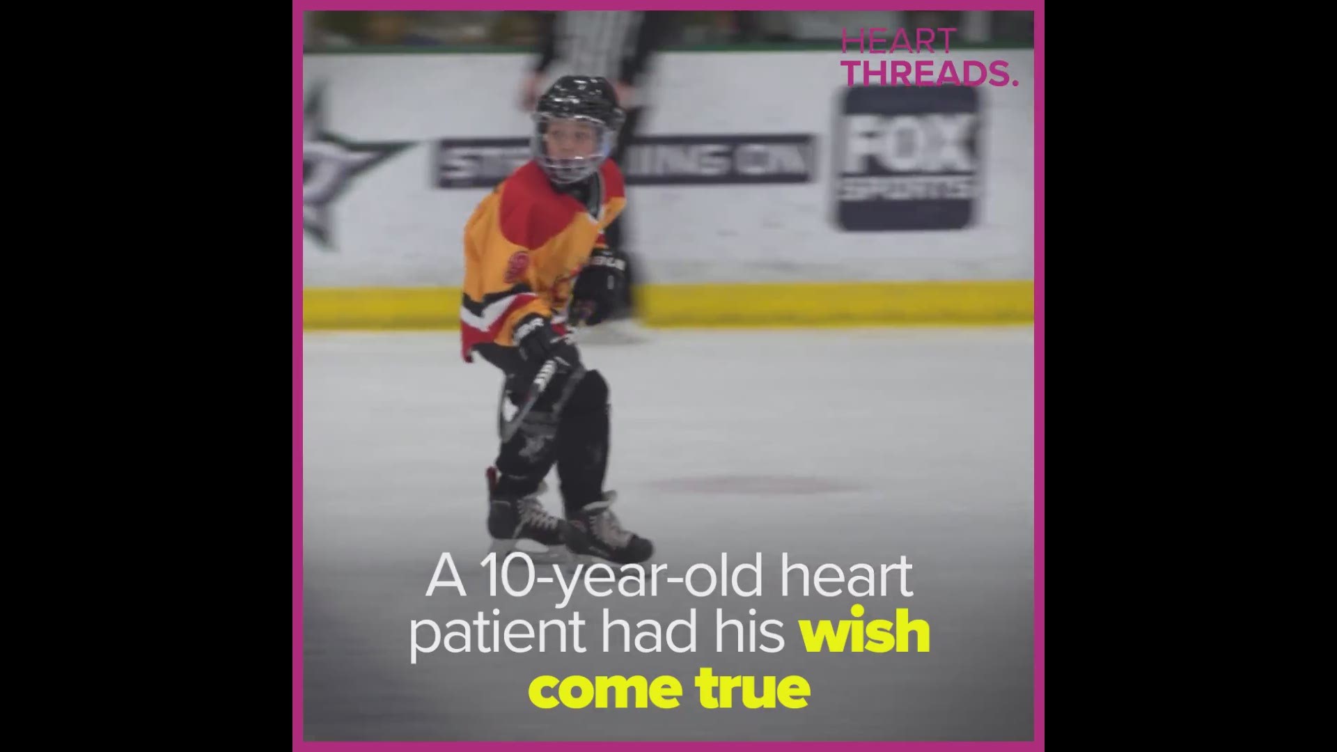 Doctors told 10-year-old Anderson McDuffie he couldn't play hockey because of his heart. But Anderson refuses to live life in a bubble.