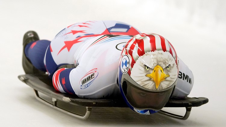 American skeleton rider Katie Uhlaender named to 5th Olympic team