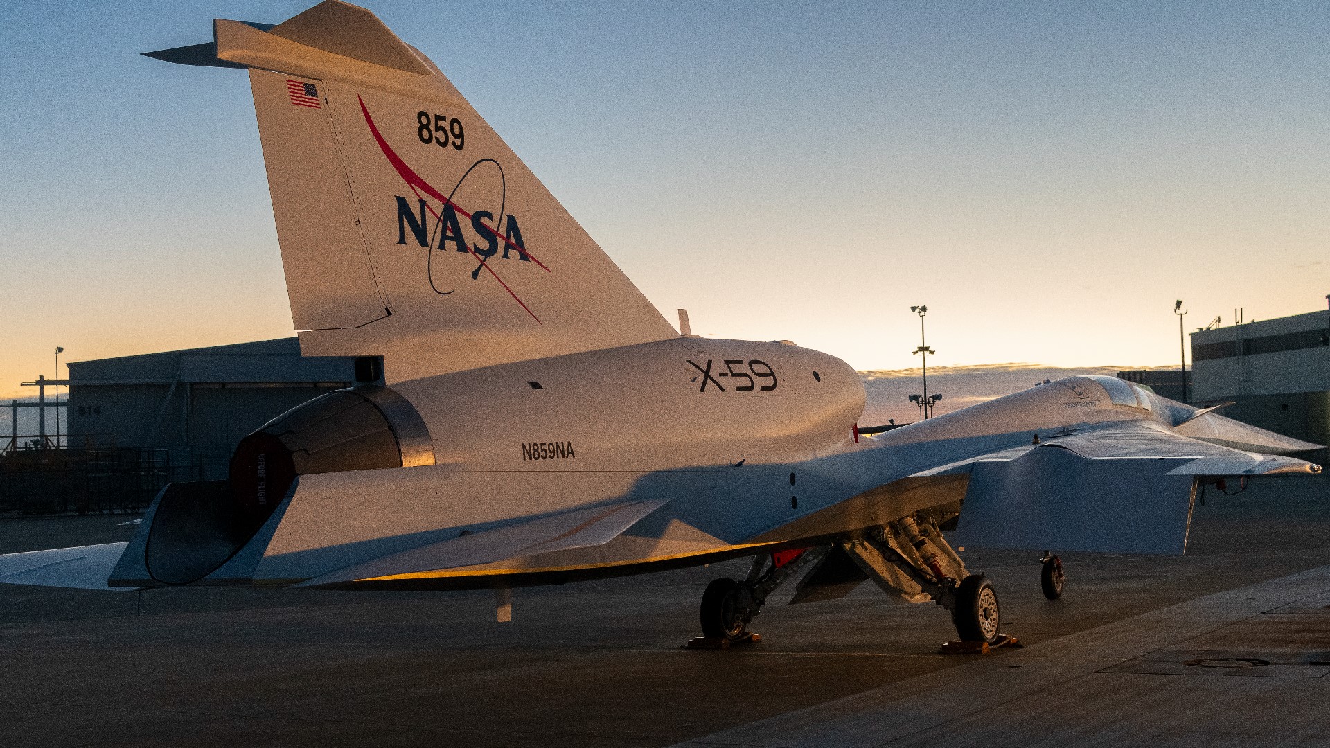 NASA unveiled an experimental aircraft that will demonstrate the ability to fly supersonic while generating a gentle “sonic thump” rather than sonic boom.