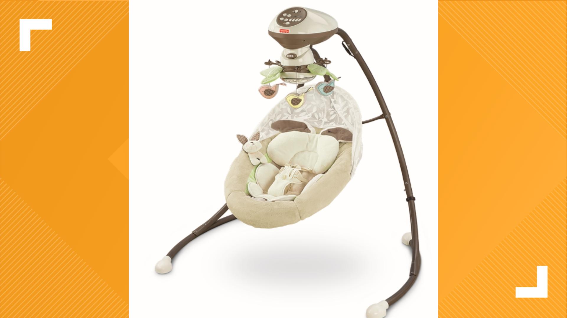 2.1 million infant swings recalled after 5 deaths reported