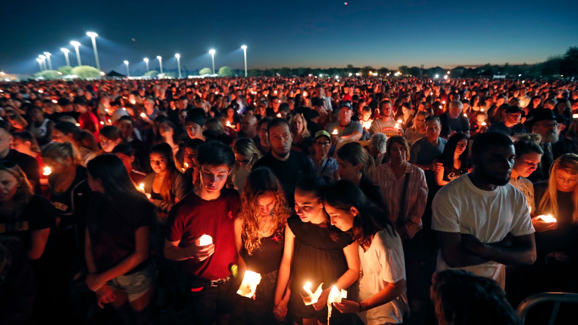 One year after the shooting at Marjory Stoneman Douglas High School, we pause to remember the 14 students and three staff members who were killed on Feb. 14, 2018.