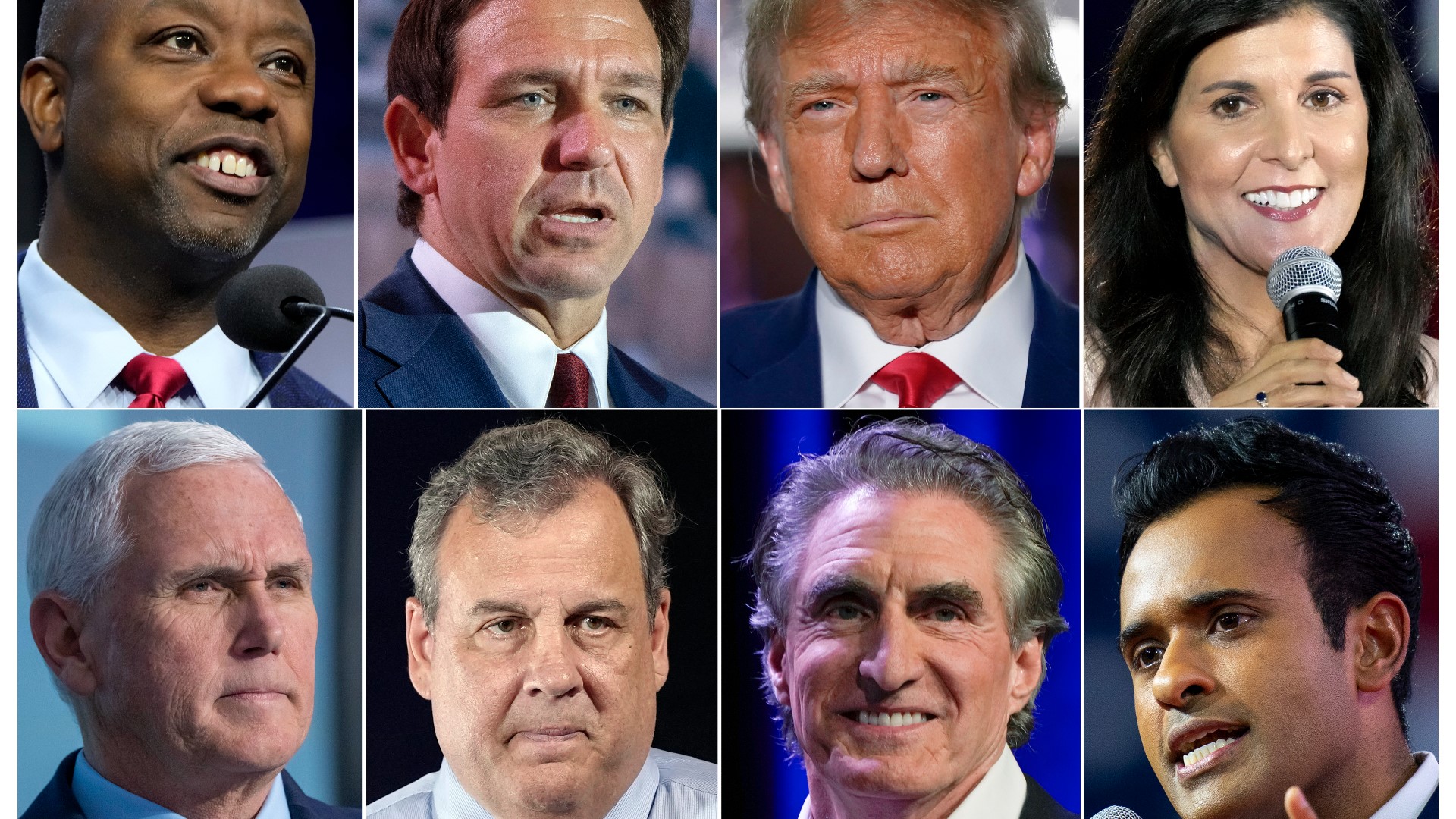 With the first Republican presidential debate of the 2024 campaign fast approaching, eight candidates say they have met the qualifications for a spot on stage.