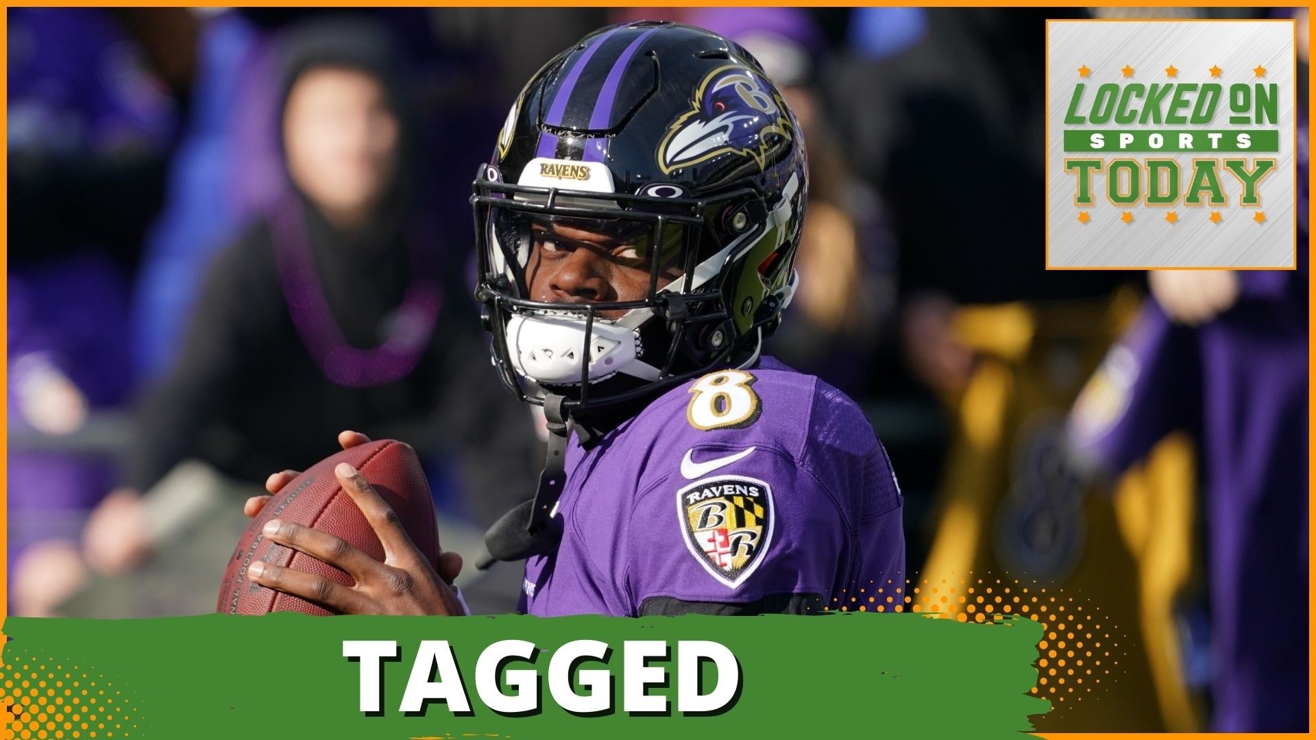 Discussing the day's top sports stories from Lamar Jackson and the Ravens no longer being exclusive to the Jets courting Aaron Rodgers.