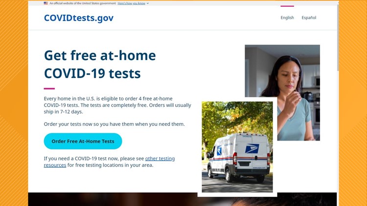 Here's where to get your four free COVID tests from the government