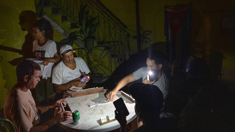 Cubans suffer as hurricane-caused power outage drags on