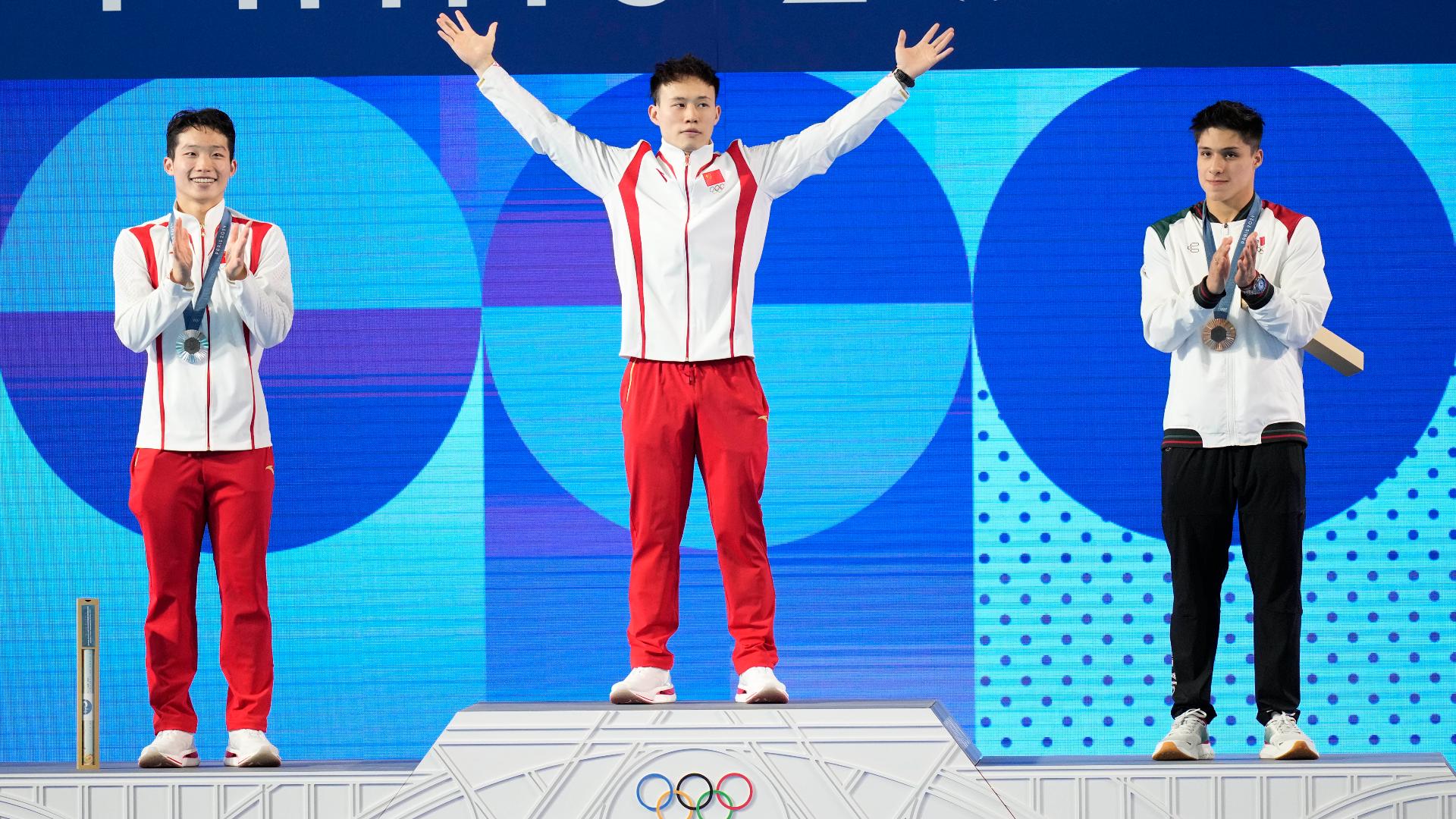 China stays on track for sweep of all 8 diving gold medals