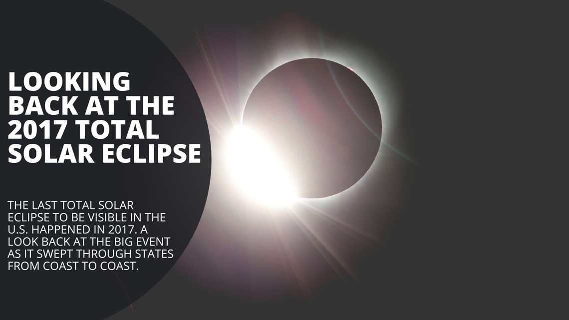 Solar Eclipse | Looking back at the 2017 total solar eclipse | kcentv.com