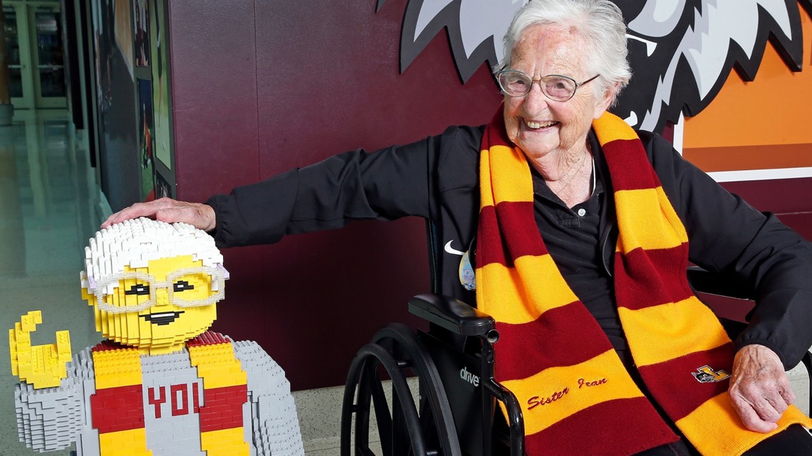 Sister Jean celebrates 100th birthday, shares tips for long life