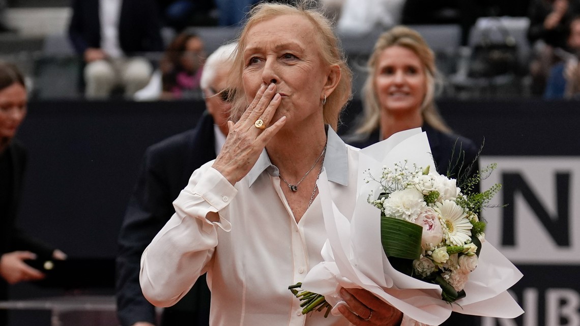 Martina Navratilova 'OK' after cancer diagnosis: Italian Open - Vimarsana News