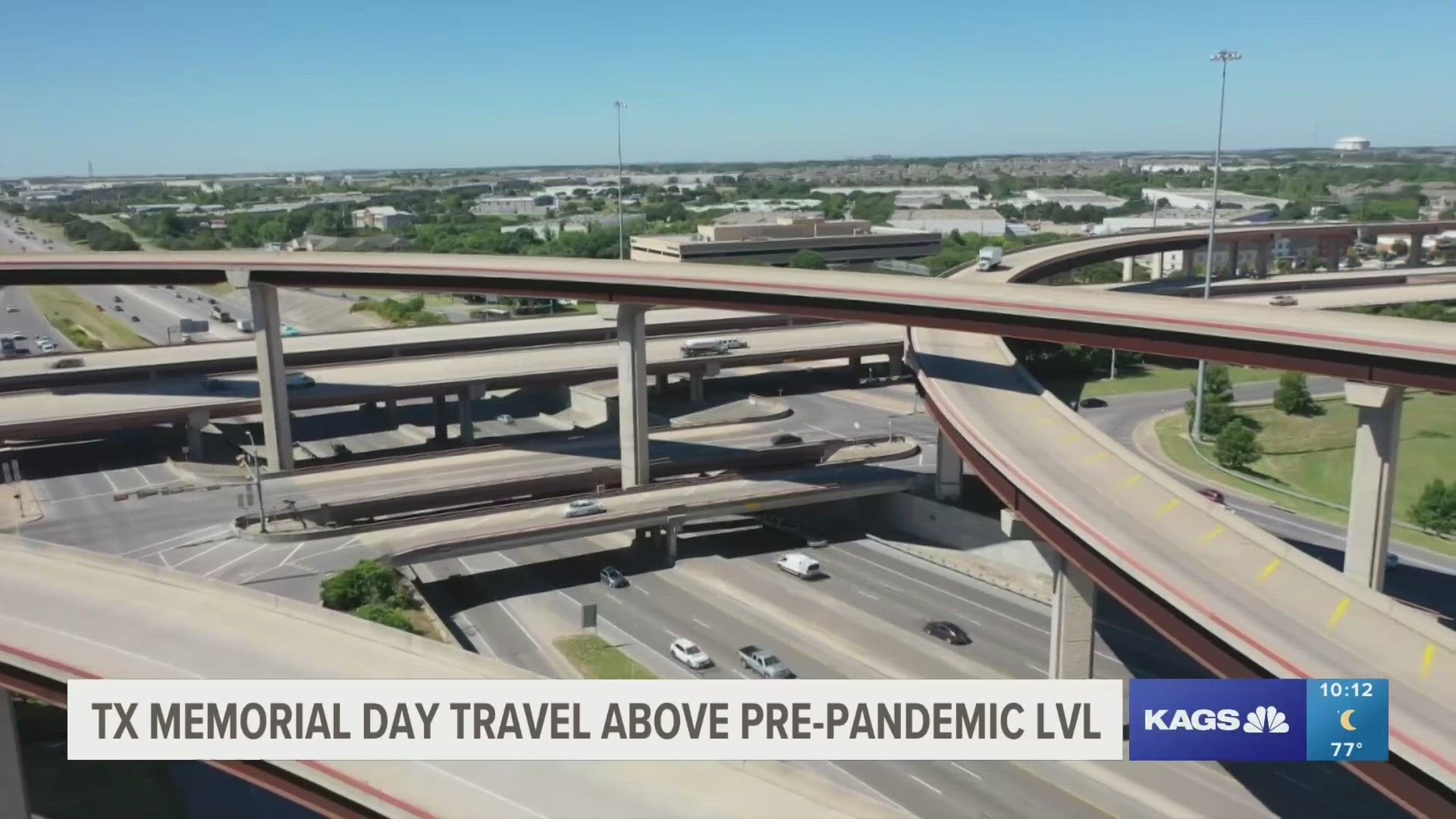 3.5 million Texans are expected to travel 50 miles or more from home next week, which is the second-highest memorial day holiday travel since 2000.