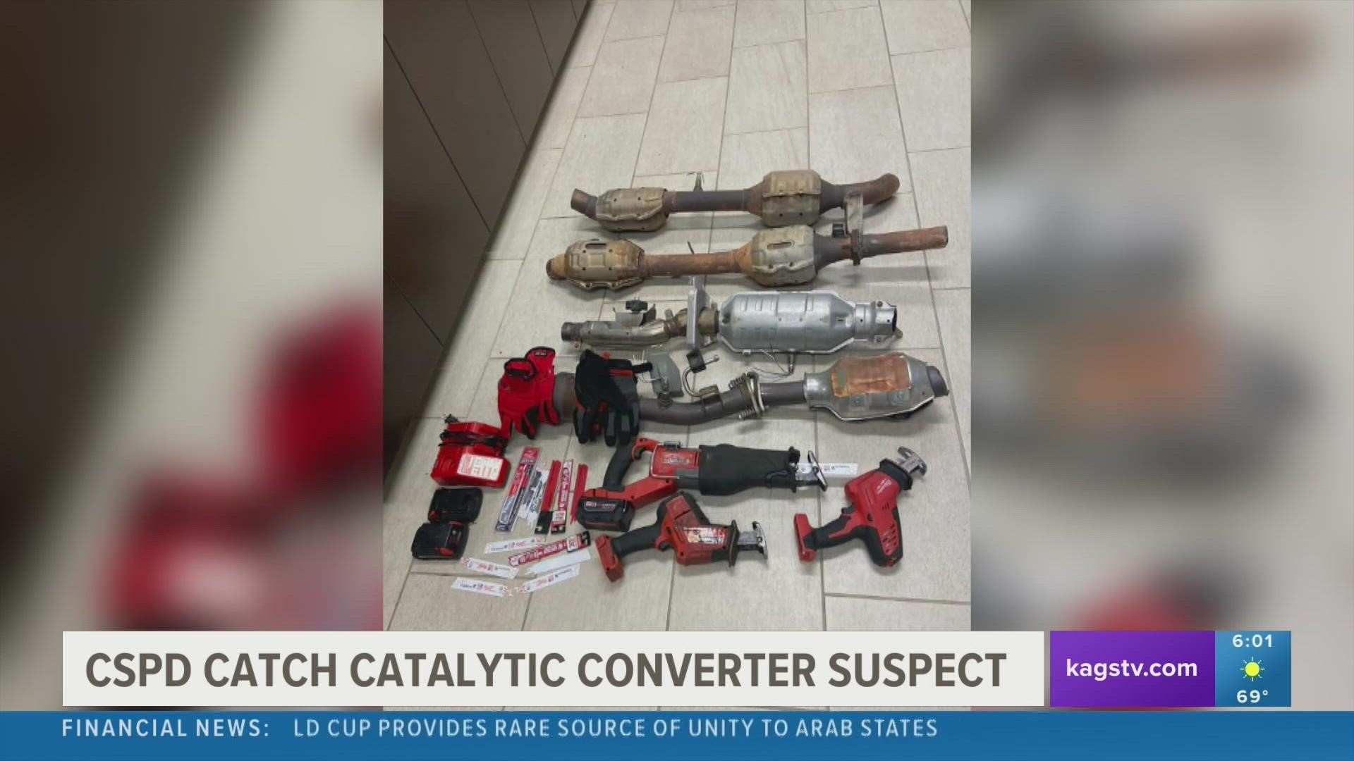 Three men arrested in catalytic converter theft attempt | kcentv.com