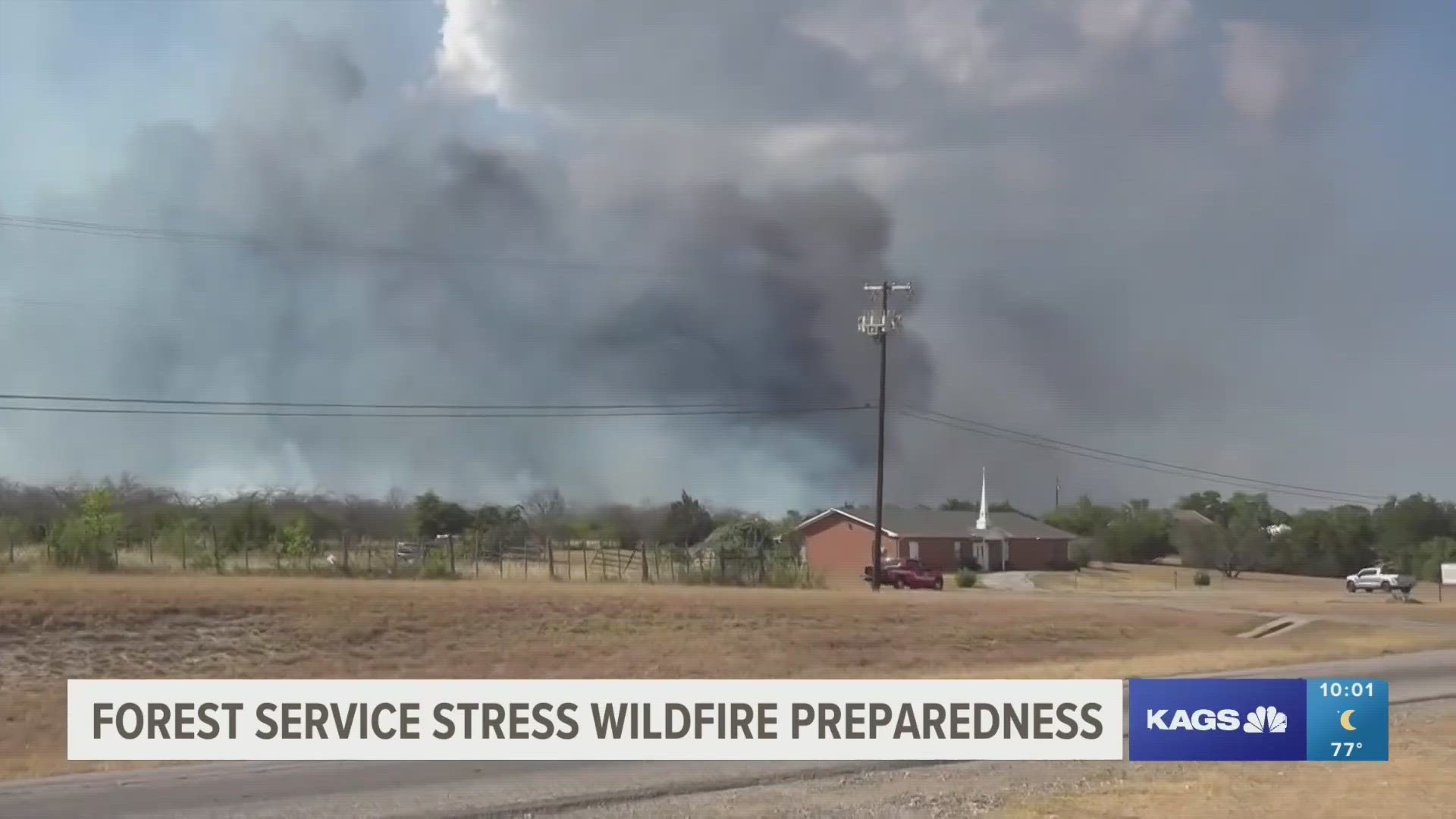With wildfire season in Texas multiple months away, Karen Stafford of the Texas A&M Forest Service gives tips on how to prepare now before the drier months.