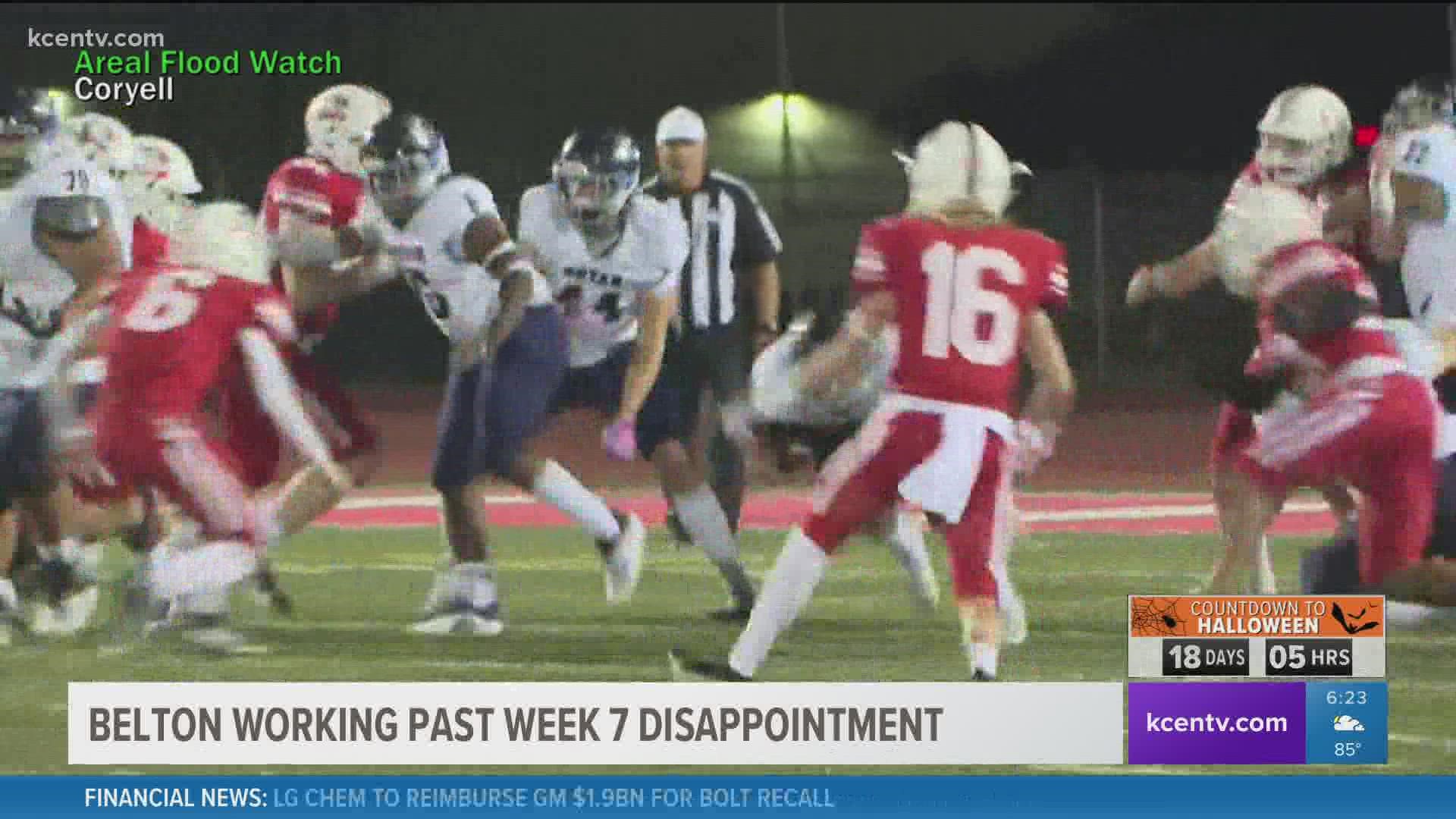 The Tigers aren't thrilled with their performance against Harker Heights, but their head coach is telling the team to learn from it and move forward.