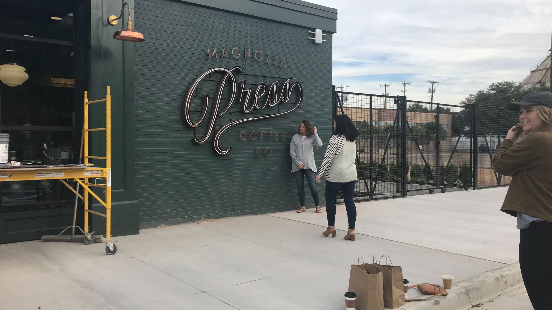 Joanna Gaines tweeted out design photos of the Magnolia Press coffee shop in July and now it's here!