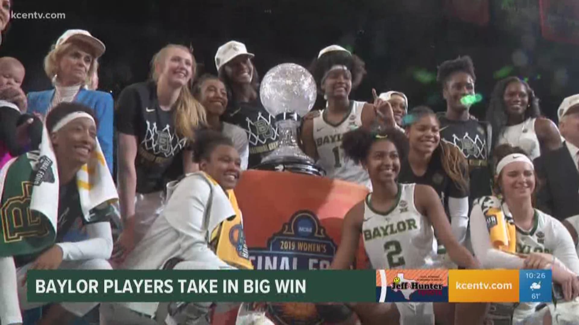 KCEN Channel 6 broke down post game reaction from the Lady Bears' National Championship victory.