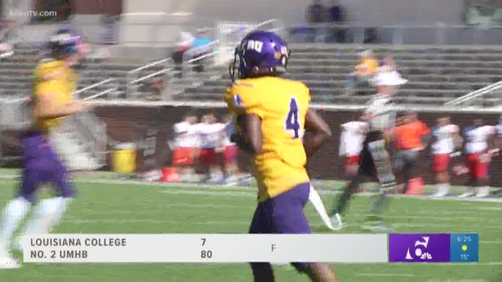 UMHB put up their second straight 80-point game Saturday with an 80-7 win over Louisiana College.