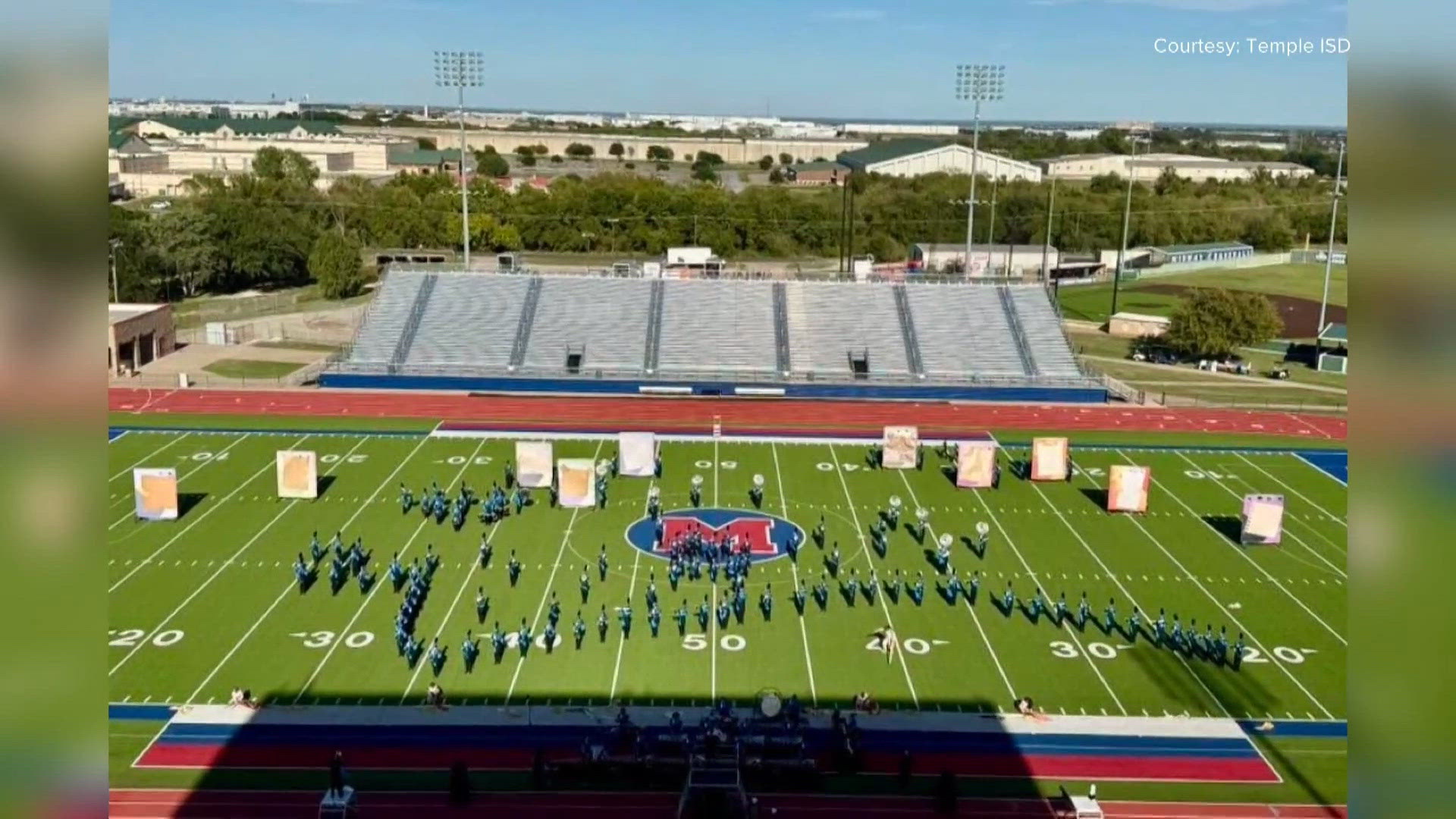 Temple High School band heads to area marching competition | kcentv.com
