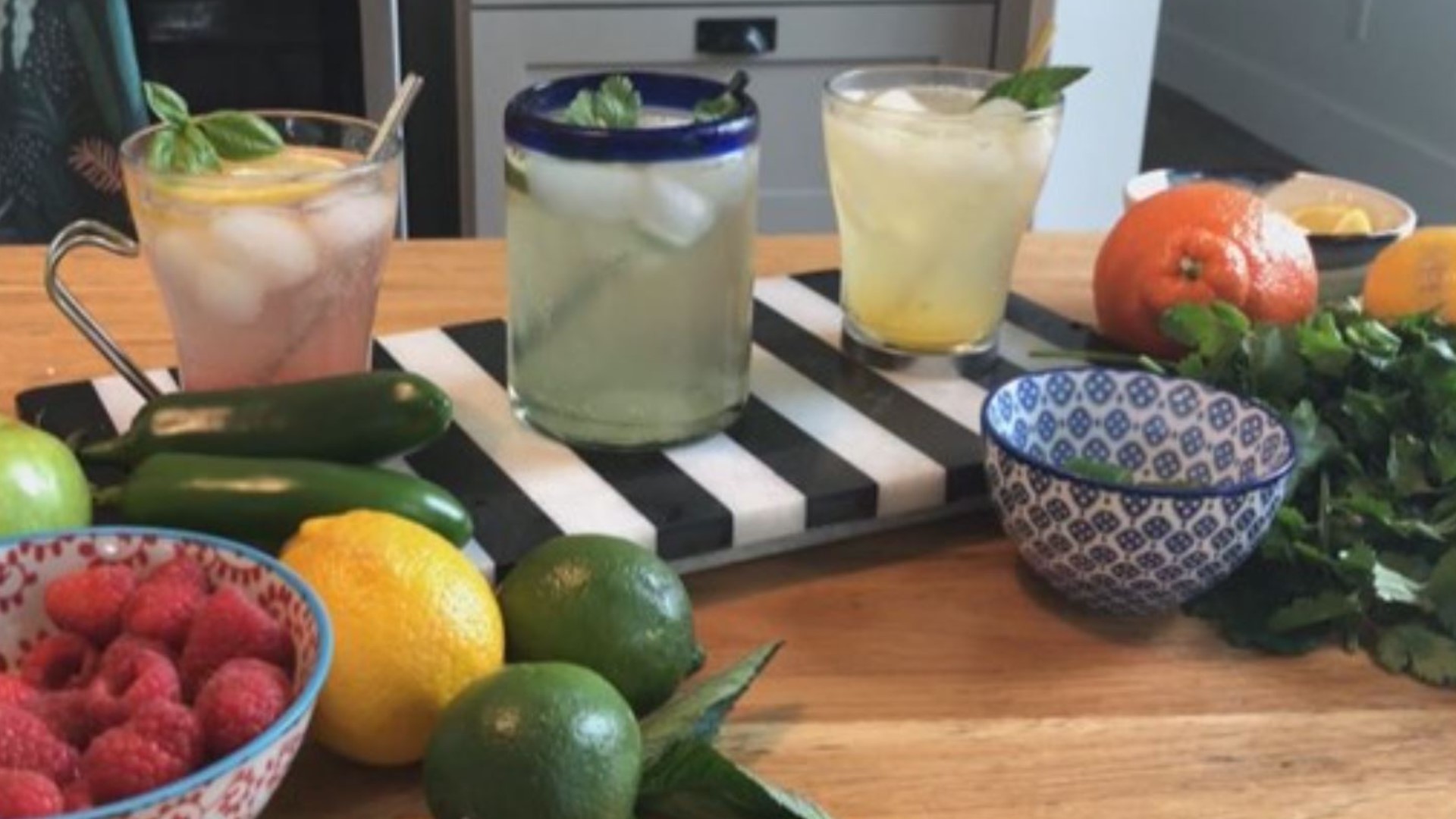 Celebrate the holiday weekend safely with three mocktails that pack a tasty punch.