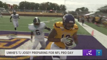 Umhbs Tj Josey Preparing For Nfl Pro Day Kcentvcom