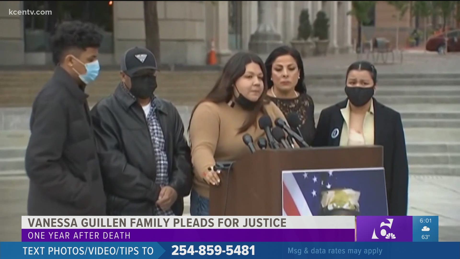 On the anniversary of her sister's death, Lupe Guillen pleaded for President Biden to get behind the I Am Vanessa Guillen Act.
