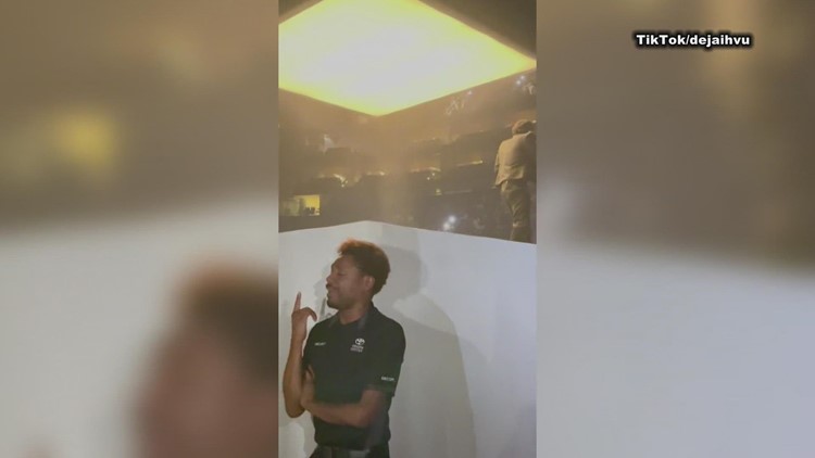 Houston security guard moved by concert music goes viral | What's Trending