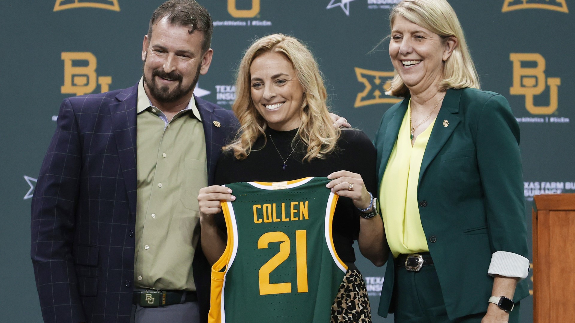 For the first time in 21 years, Baylor introduced a new women's basketball coach.