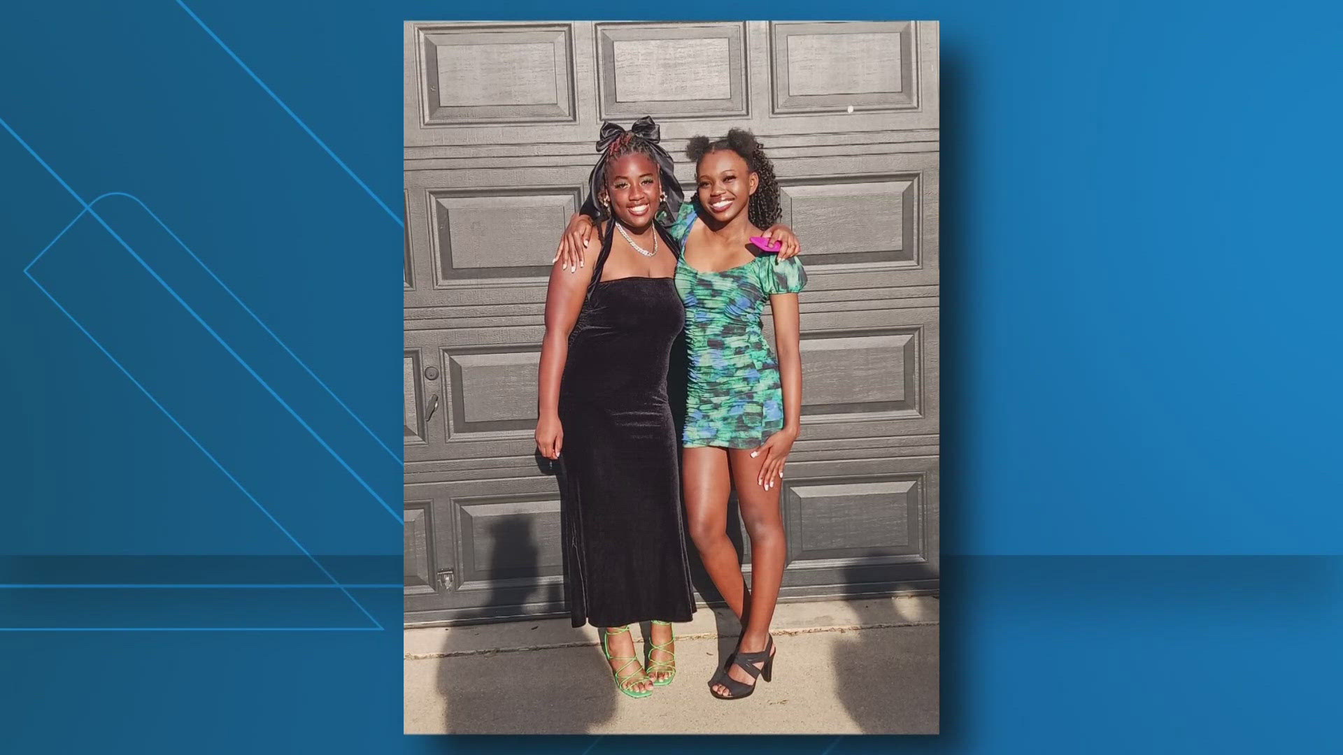 Best friends 15-year-old Jaelanni Baity and 14-year-old Nyree Jones were hit and killed by a motorcycle on May 26.