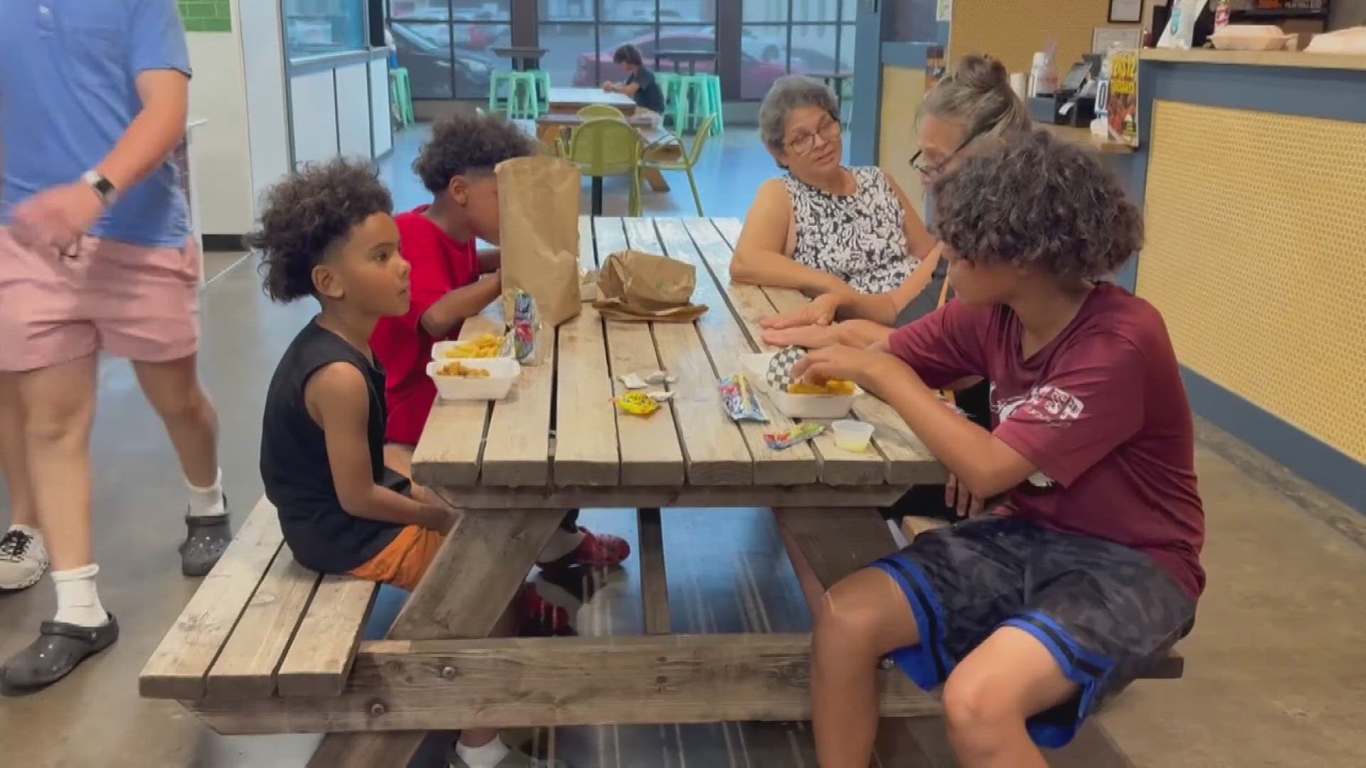 So far the restaurant has served 507 meals.