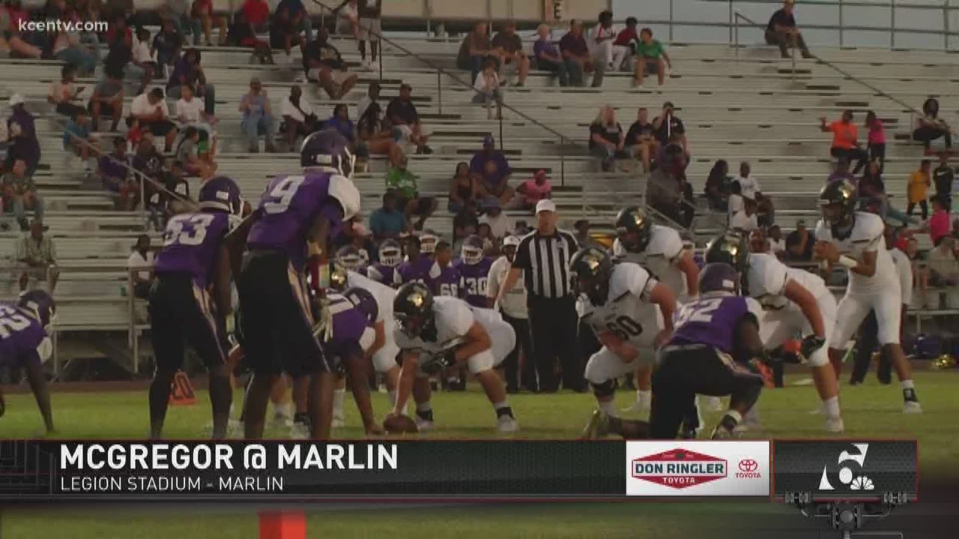 High School Football McGregor Marlin