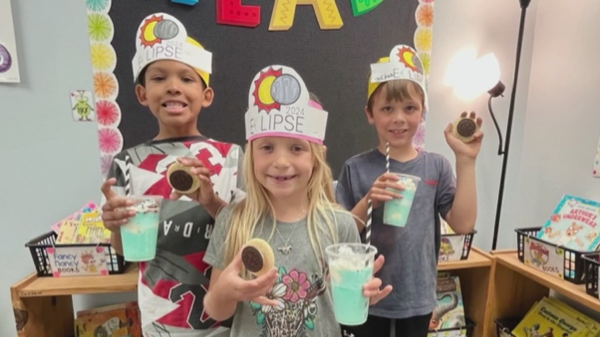 These kids got to experience the eclipse and learn the science behind it!