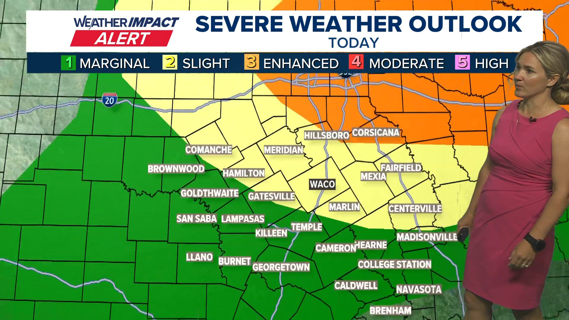 Storms Bring Large Hail, Gusty Winds and Lightning | Central Texas ...