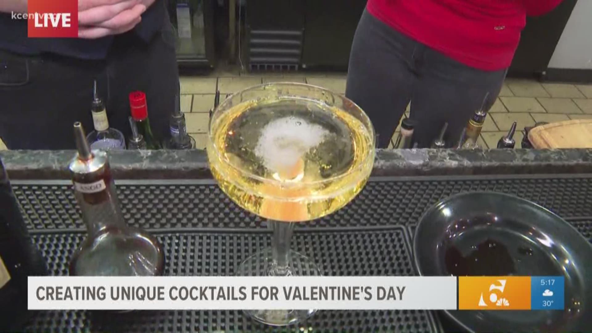 Cocktail recipes for Valentine's Day at Dichotomy Coffee & Spirits in Waco.