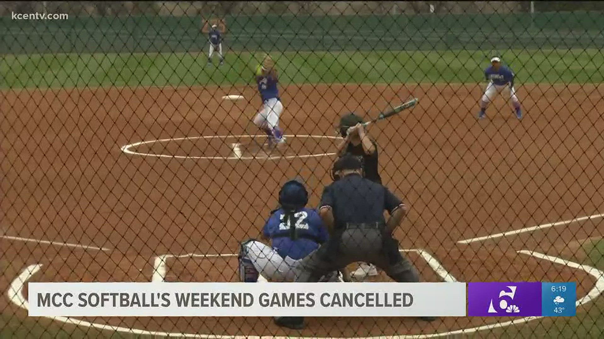 Rain canceled Temple College's softball tournament that was scheduled for Friday and Saturday.