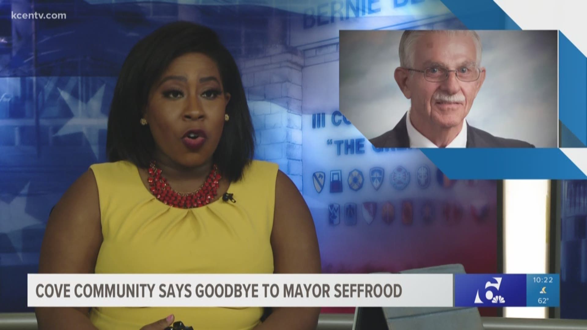 The Copperas Cove community said its final goodbyes to Mayor Frank Seffrood Sunday.