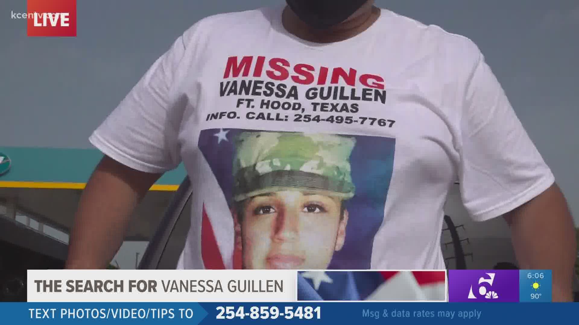 Bianca and Fernando Chavez, the owners of CC Custom Designs out of Pflugerville donated 150 shirts to help the family of missing Fort Hood soldier Vanessa Guillen.