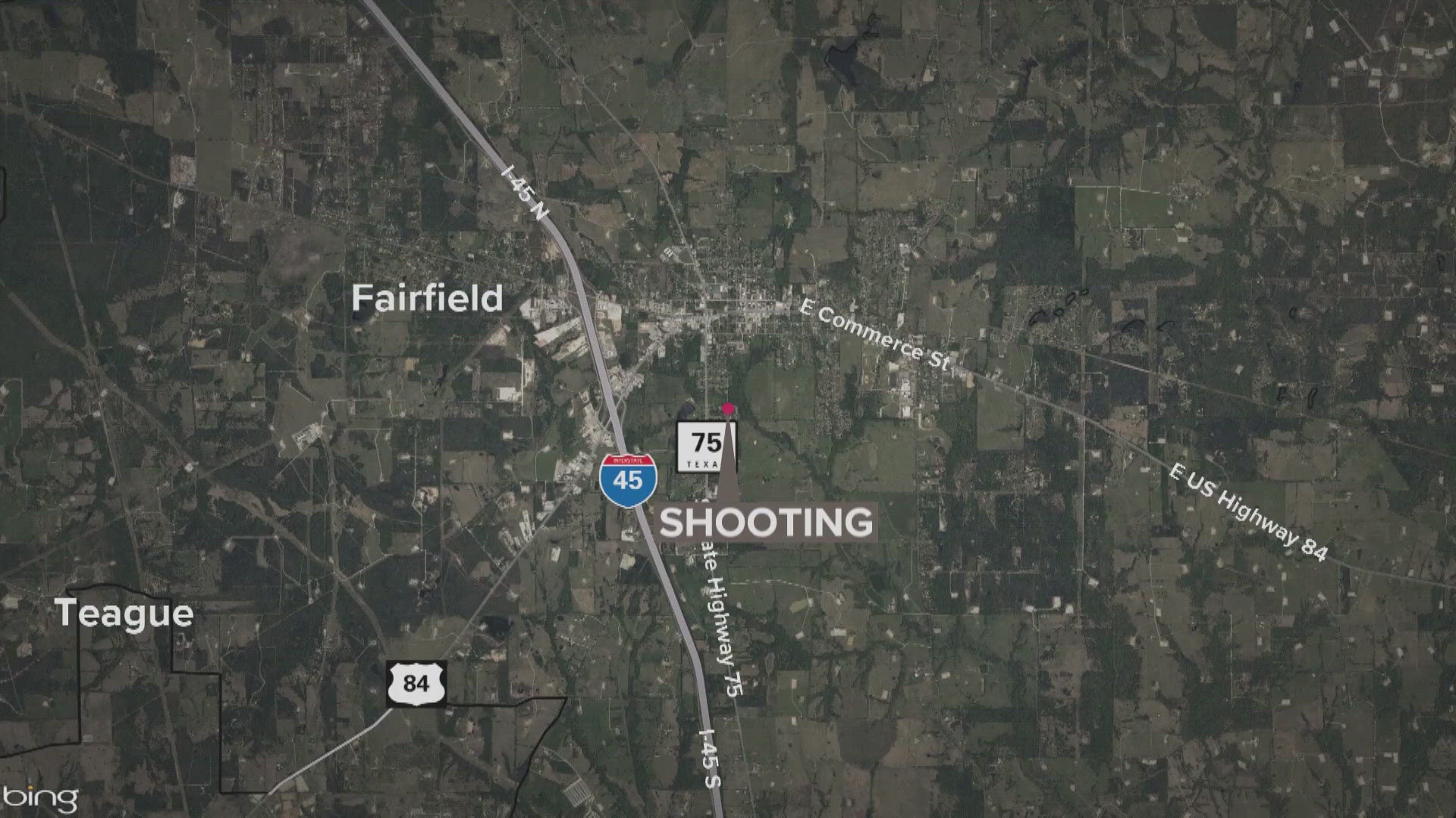 Fairfield Police say the shooting occurred on Ike Street and South Bateman.