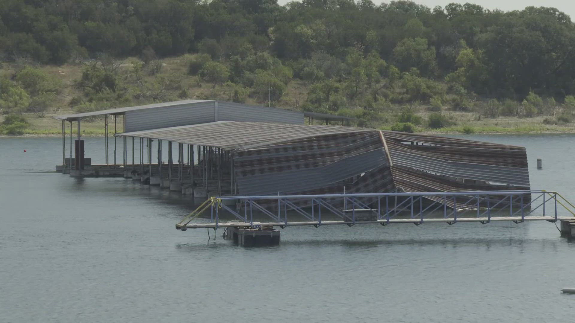 Damage that the marina sustained after winds from the summer Tornado in Temple and a fire that broke out on a boat have resulted in irreparable damages.