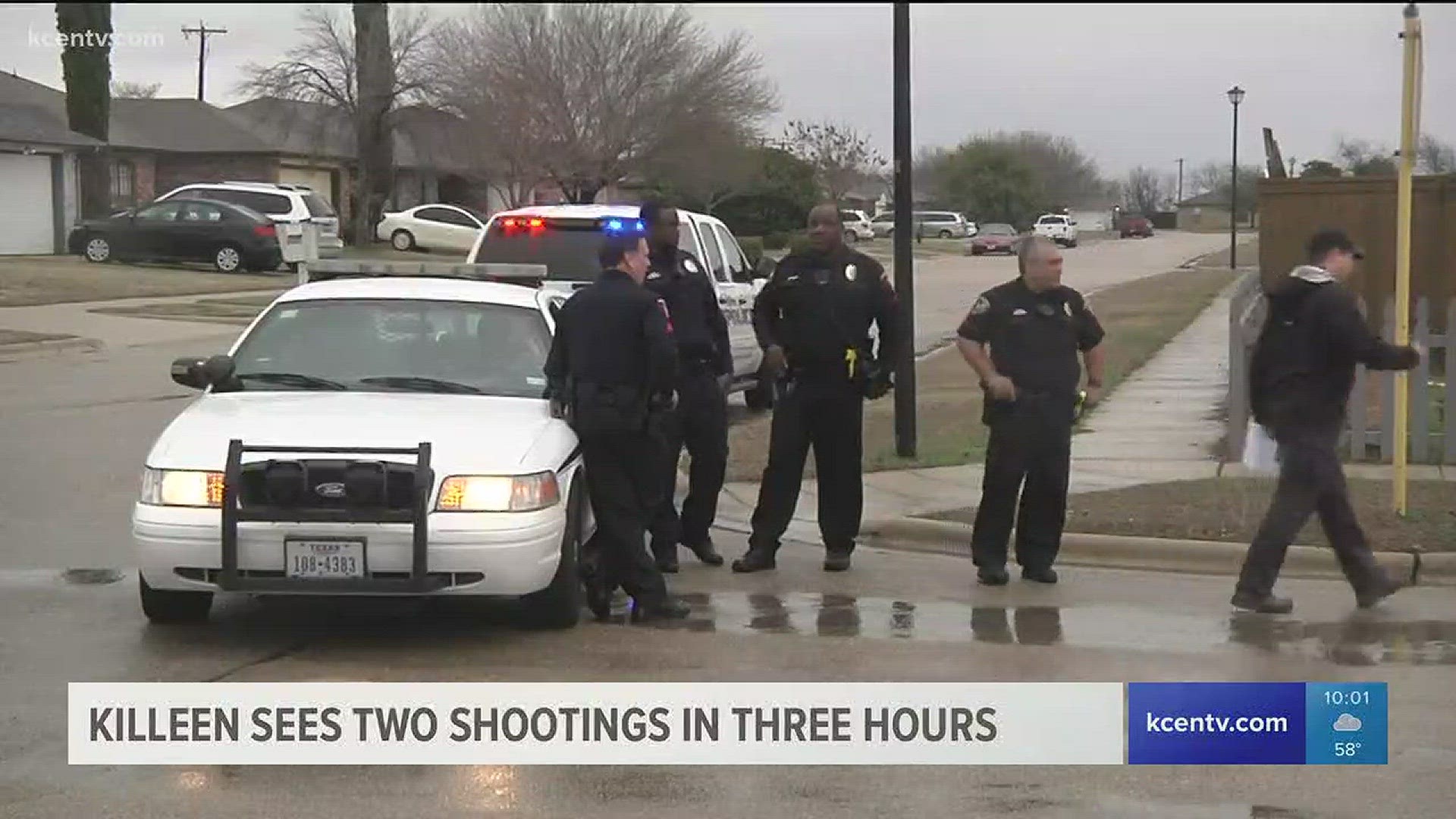 Killeen sees two shootings in three hours