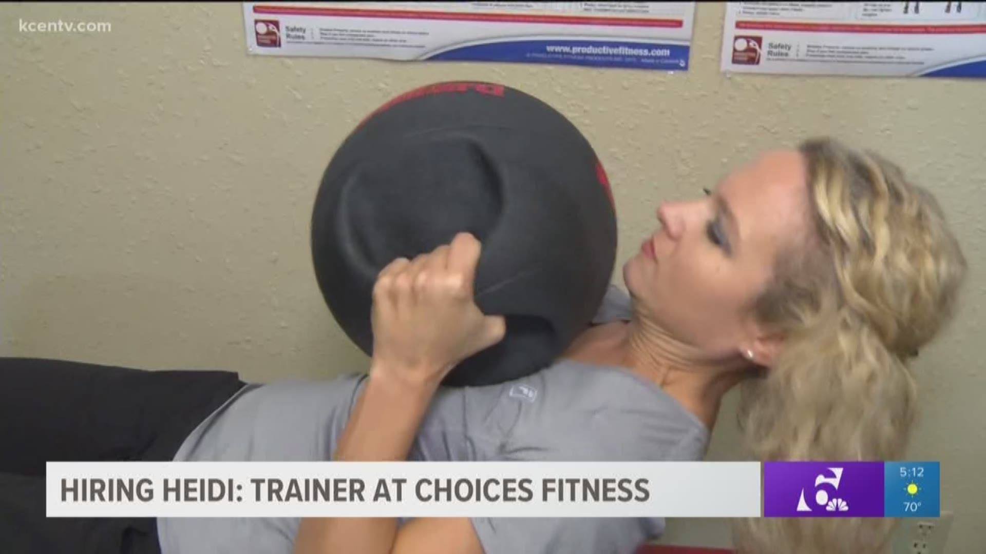 Texas Today anchor tries her hand at being a personal trainer. 
