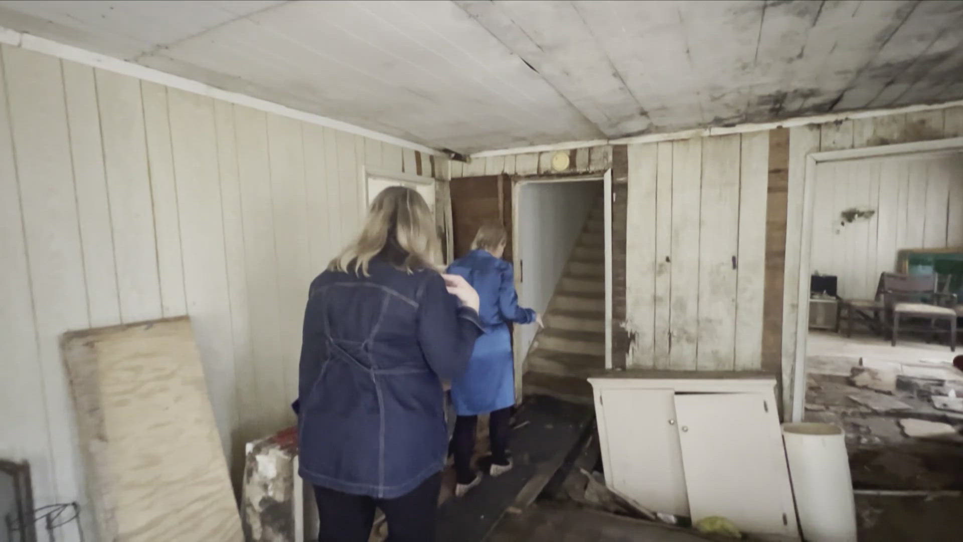 Texas State Representative Angelia Orr toured the home of the legendary songwriter, which is now being restored.