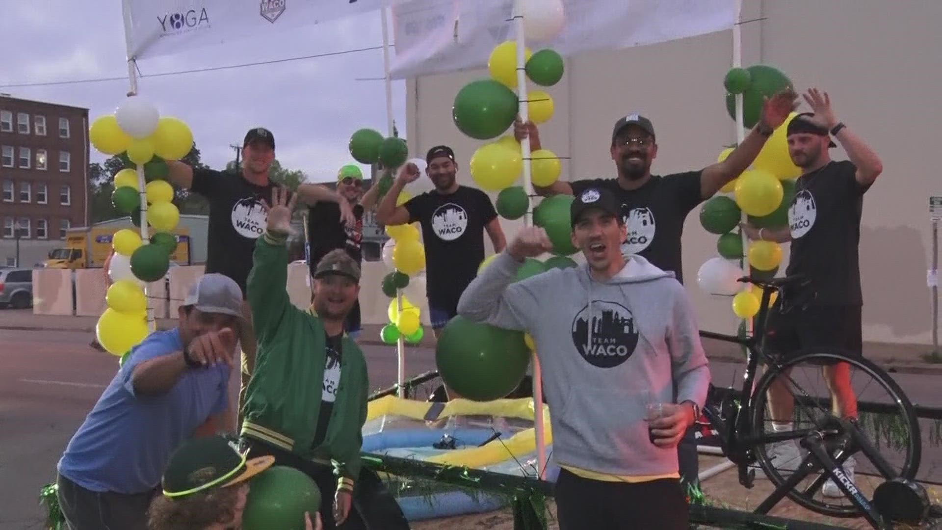 On Saturday, floats and Bear fans all made their way to Waco for the annual Baylor homecoming parade.